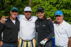 Group of golfers sunshine golf course